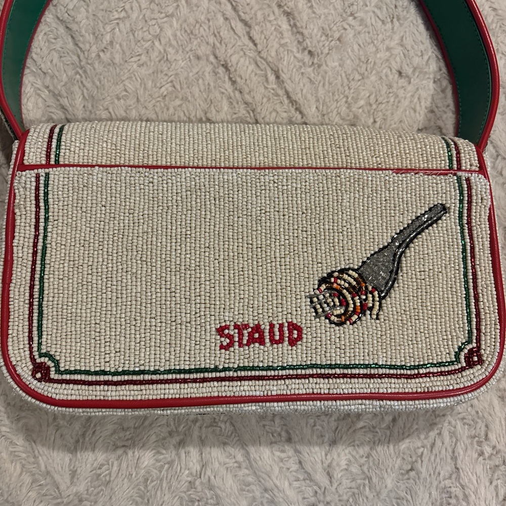 Staud Tomato Tommy Beaded Bag discontinued - Picture 4 of 7